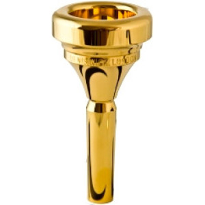 DENIS WICK Classic 3L Gold Plated Tuba Mouthpiece